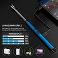 360° USB Rechargeable Plasma Arc Lighter Windproof Flameless